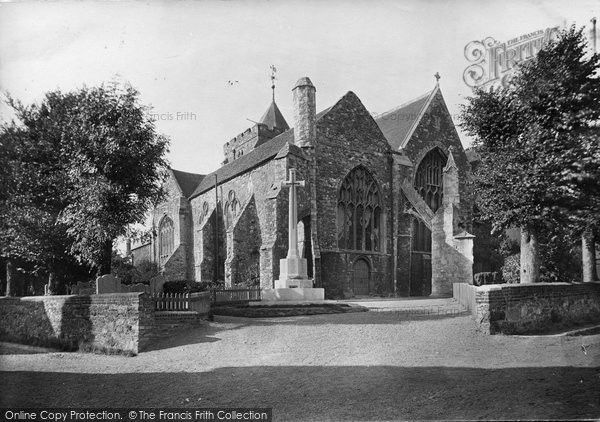 Photo of Rye, Parish Church Of St Mary And War Memorial 1921