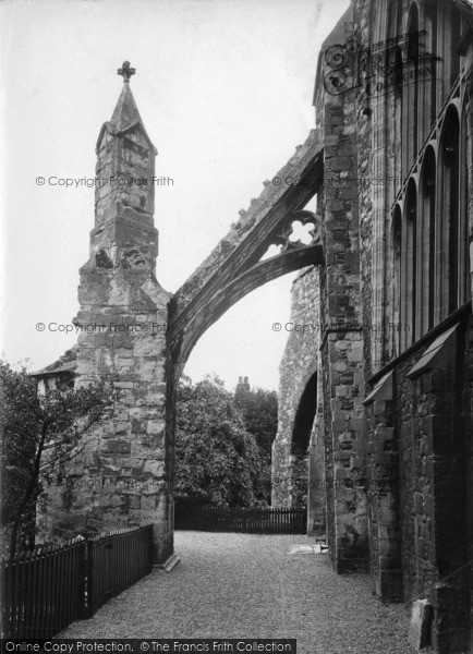 Photo of Rye, Parish Church Of St Mary, Flying Buttress 1912