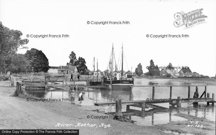 Photo of Rye, River Rother c.1965