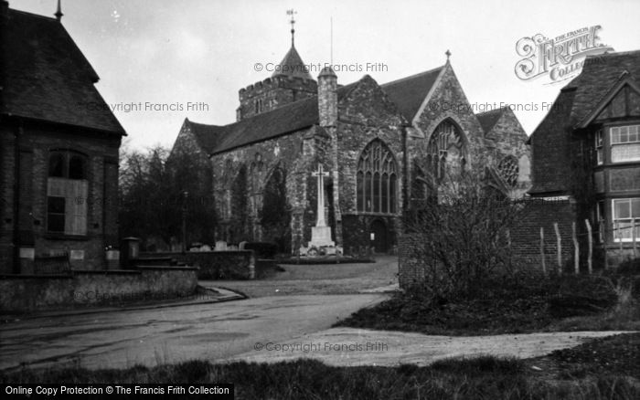 Photo of Rye, St Mary's Church c.1950