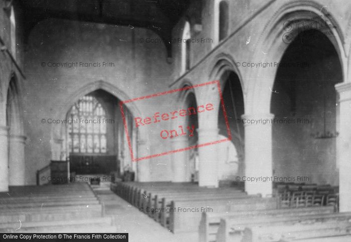 Photo of Rye, St Mary's Church, Interior East 1888