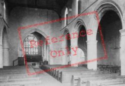 St Mary's Church, Interior East 1888, Rye