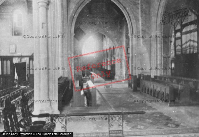 Photo of Rye, St Mary's Church, Interior West