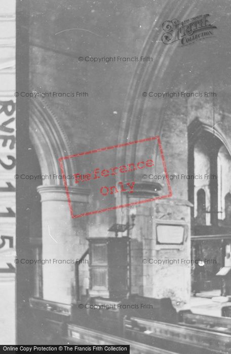 Photo of Rye, St Mary's Church, The North Chapel 1888