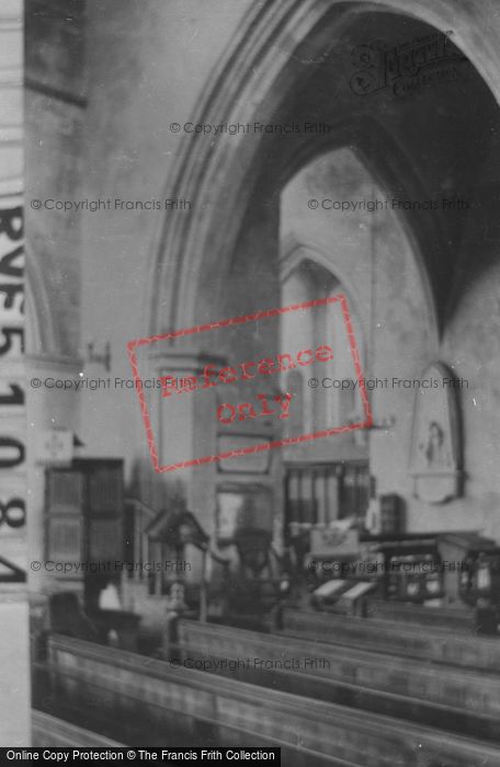 Photo of Rye, The Church Interior 1903