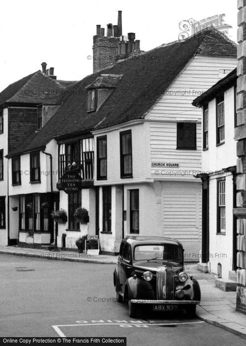 Photo of Rye, The Flushing Tea Rooms c.1955