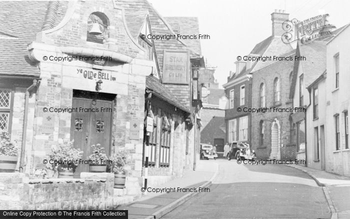 Photo of Rye, The Old Bell c.1955
