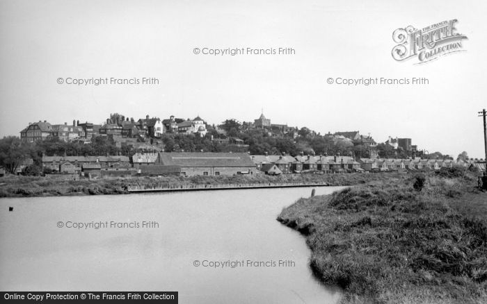 Photo of Rye, The River Tillingham c.1955
