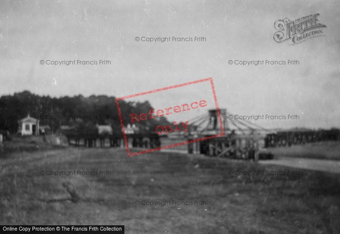 Bridge Pl Rye Photo of Rye, The Suspension Bridge 1888 - Francis Frith