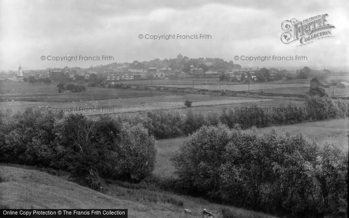 Photo of Rye, View From Cadboro Gardens 1925