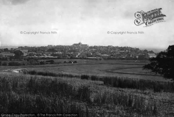 Photo of Rye, View From Leasam 1888