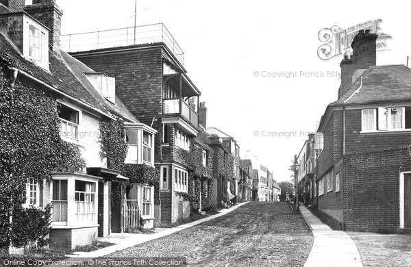 Photo of Rye, Watchbell Street 1912