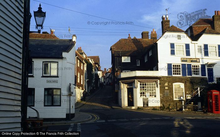 Photo of Rye, Wish Ward And Mermaid Street c.1990