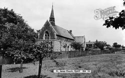 St James' Church c.1960, Ryhill