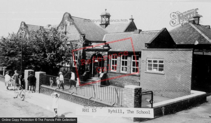 Photo of Ryhill, The School c.1960