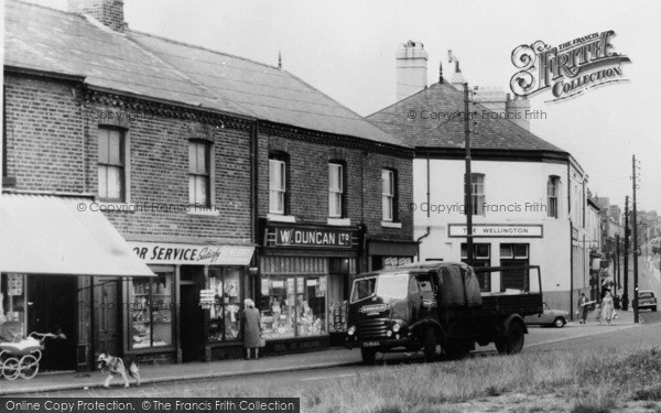 Photo of Ryhope, Main Road Businesses c.1960