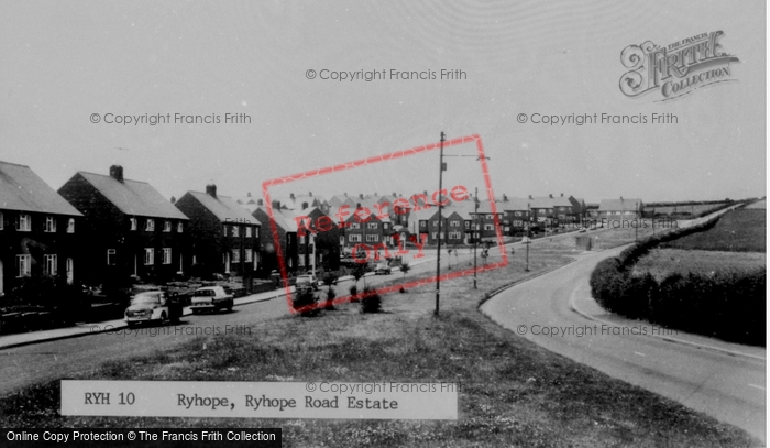 Photo of Ryhope, Ryhope Road Estate c.1960