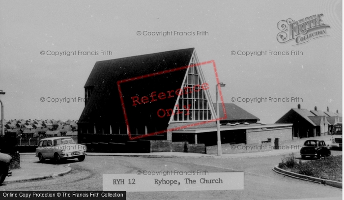Photo of Ryhope, The Church c.1960