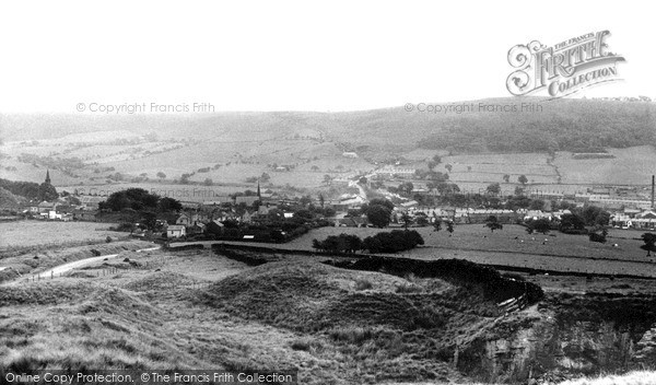 Photo of Sabden, From Pendle c.1955