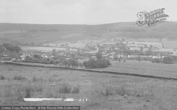 Photo of Sabden, From Pendle Hill c.1965