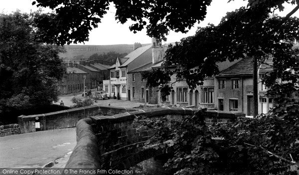 Photo of Sabden, Old Bull Bridge c.1955