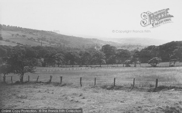 Photo of Sabden, The Valley From Pendle c.1960