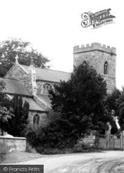 St Helen's Church c.1955, Saddington