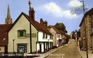 Bridge Street And Eight Bells c.1965, Saffron Walden
