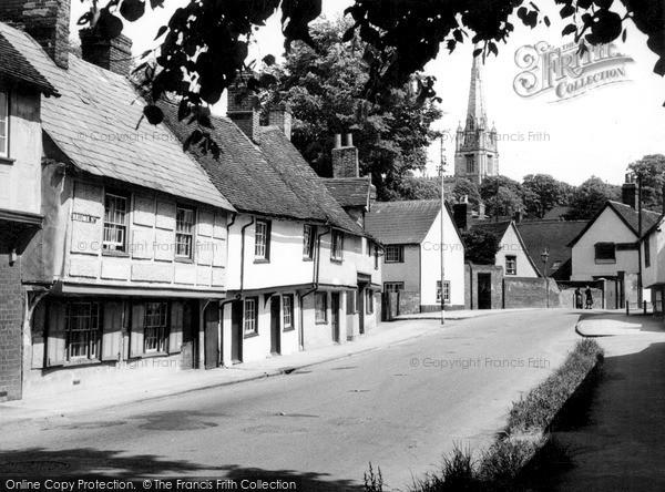 Photo of Saffron Walden, Bridge Street c.1955