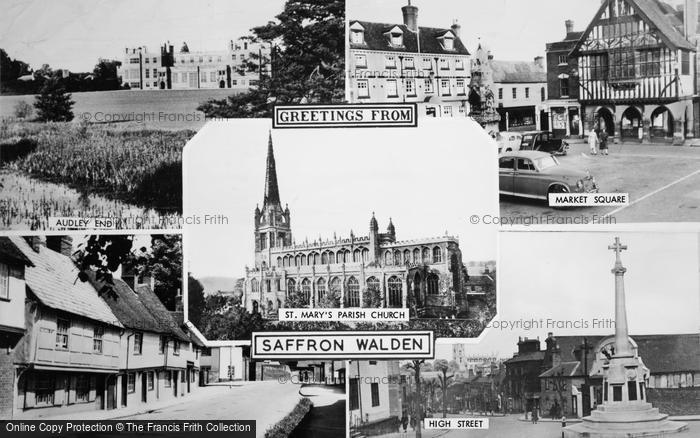 Photo of Saffron Walden, Composite c.1960