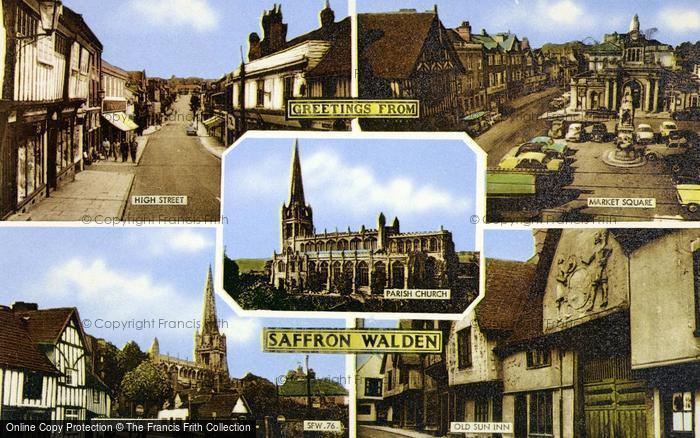 Photo of Saffron Walden, Composite c.1965