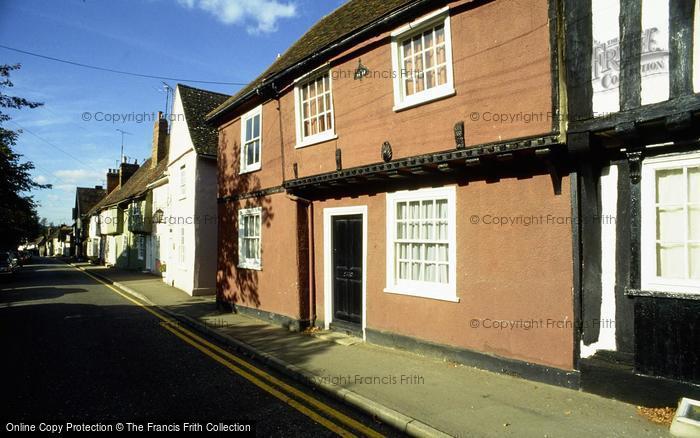 Photo of Saffron Walden, Cottages In Castle Street c.1990