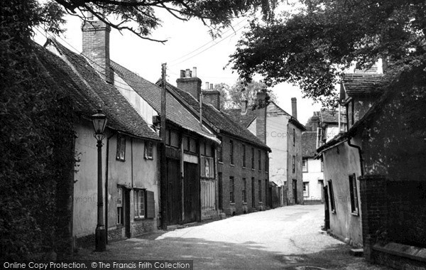 Photo of Saffron Walden, Freshwell Street c.1955