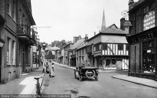 Photo of Saffron Walden, High Street 1919