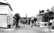 High Street And Church c.1965, Saffron Walden