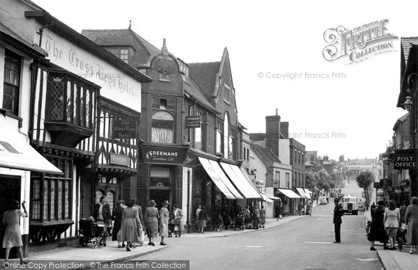 Photo of Saffron Walden, High Street c.1955