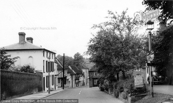 Photo of Saffron Walden, High Street c.1960