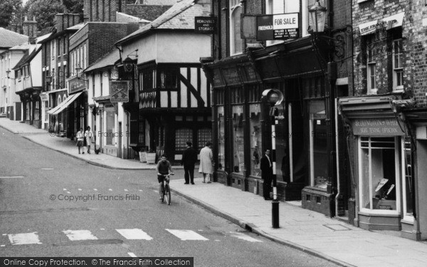 Photo of Saffron Walden, High Street c.1965