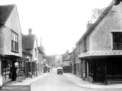 Market Hill 1932, Saffron Walden