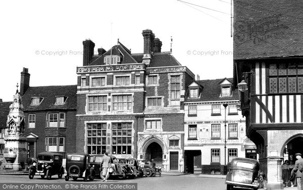 Photo of Saffron Walden, Market Place c.1950