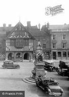 Market Place, The Fountain 1932, Saffron Walden