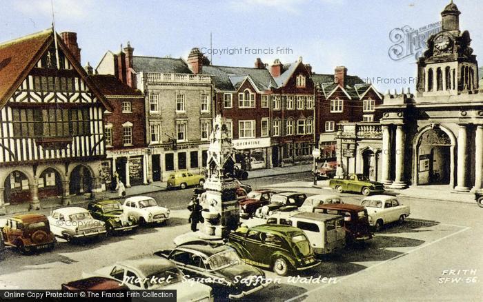 Photo of Saffron Walden, Market Square 1959
