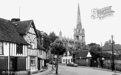 Museum Street And Church c.1965, Saffron Walden