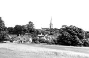 St Mary's Church From The Golf Course c.1955, Saffron Walden