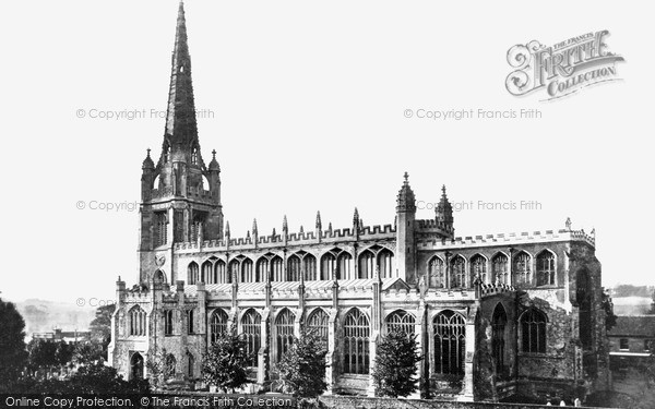 Photo of Saffron Walden, St Mary's Parish Church, Looking South c.1960