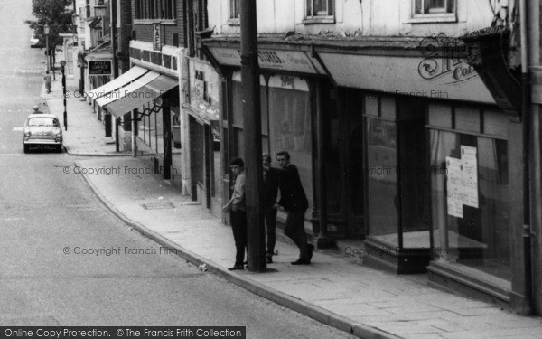 Photo of Saffron Walden, Teenage Boys In High Street c.1965