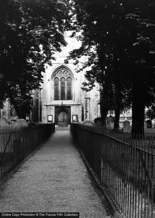 Photo of Saffron Walden, The Church 1950