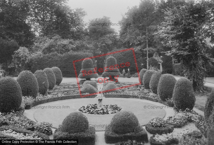 Photo of Saffron Walden, The Dutch Garden 1907