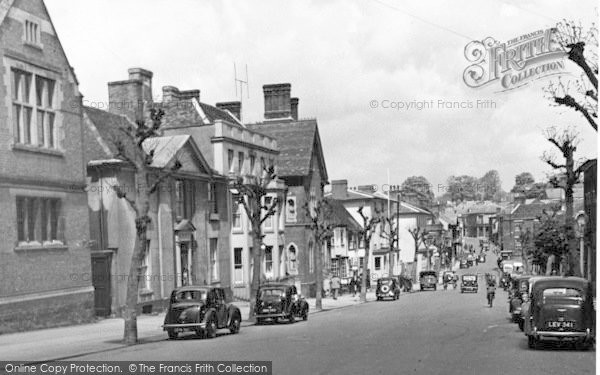 Photo of Saffron Walden, The High Street c.1950