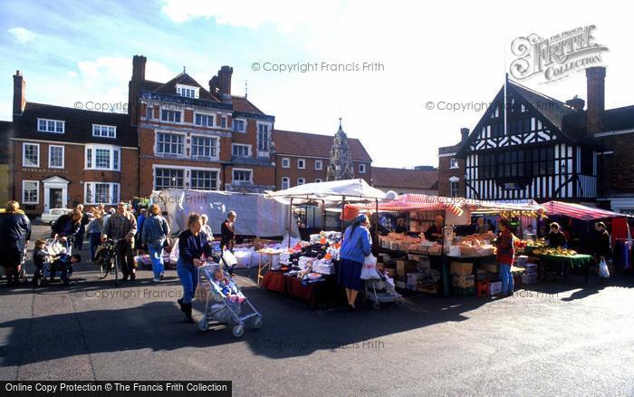 Photo of Saffron Walden, The Market c.1990